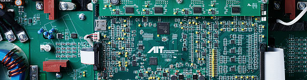 Bild einer Platine mit AIT Logo