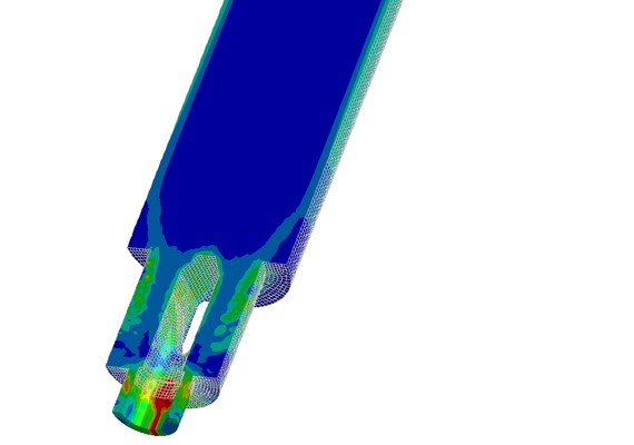 Imagebild Strangpresssimulation