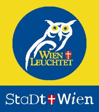 [Translate to English:] Stadt Wien - Wien leuchtet Logo
