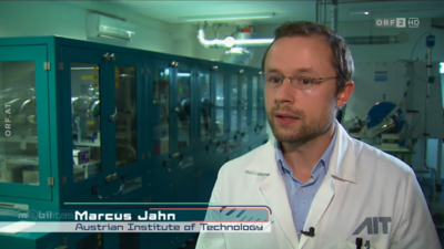 Dr. Marcus Jahn in an ORF2 interview (German)