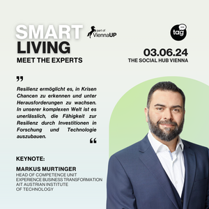 Markus Murtinger. Keynote at "Smart Living" 