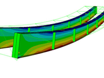 Simulation einer Brücke