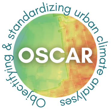 Logo des Projektes Oscar: Objectifying & standardizing urban climate analyses