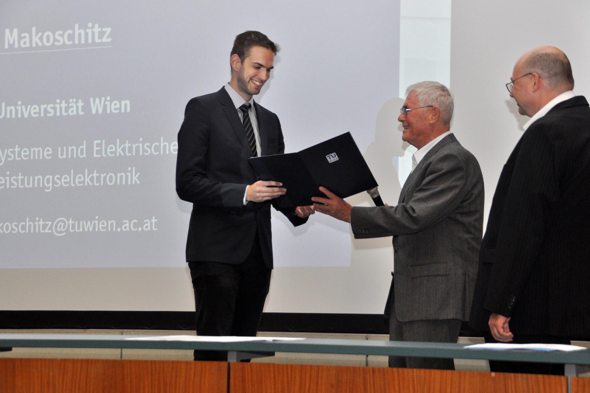 News - Gerfried-Zeichen-Preis 2016 der TU Wien für Markus Makoschitz - AIT  Austrian Institute Of Technology
